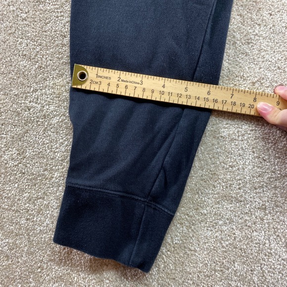 Nike Sweatpants Mens Size Small Lacrosse Black Cotton Blend Drawstring - Picture 8 of 13